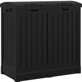 Dual Trash Hideaway® - Black - Suncast® Corporation