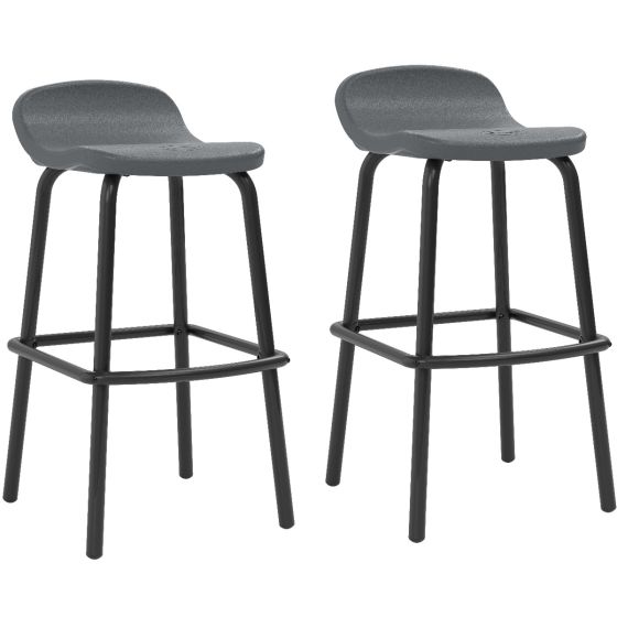 Outdoor Bar Stools - Cool Gray - Suncast® Corporation