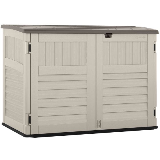 The Stow-Away® Horizontal Shed - Suncast® Corporation