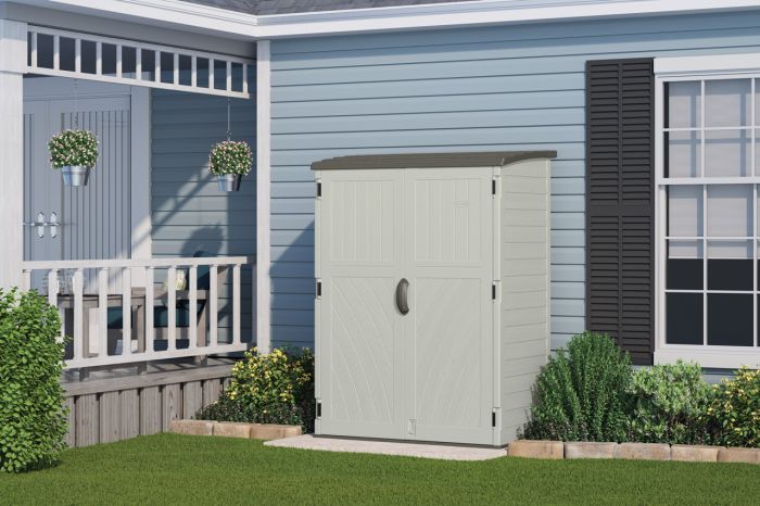54 cu. ft. Covington® Large Vertical Shed - Suncast® Corporation