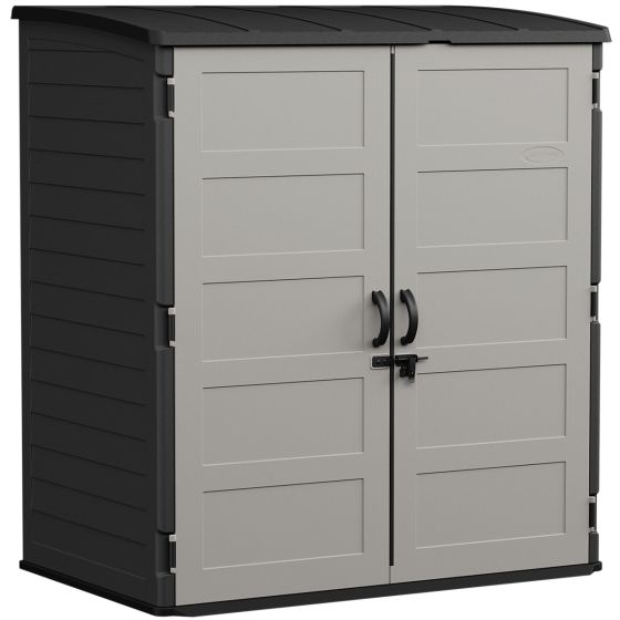 Extra Large Vertical Shed with Shelf - Suncast® Corporation