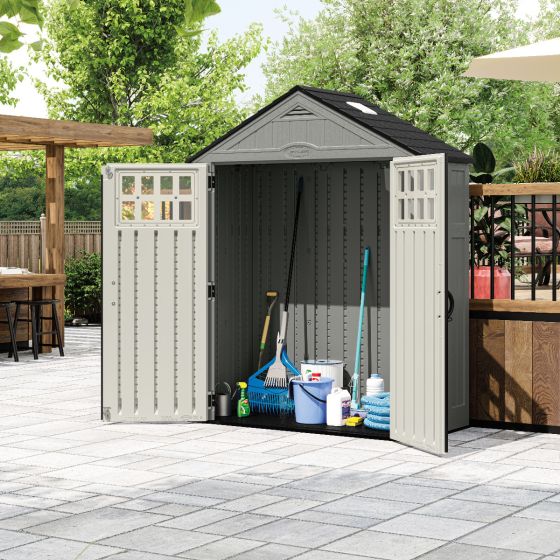 Everett® 6 ft. x 3 ft. Storage Shed - Suncast® Corporation