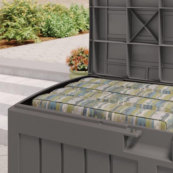 50 Gallon Medium Deck Box - Stoney - Suncast® Corporation