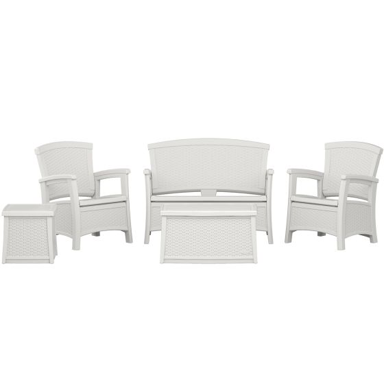 Suncast Elements Loveseat with Storage Ice Cube Suncast Corporation