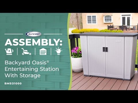 Backyard Oasis® - Cool Gray - Suncast® Corporation
