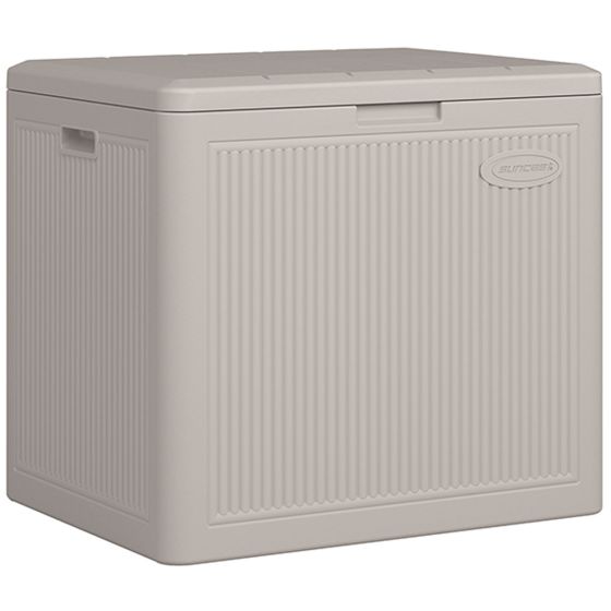 22 Gallon Small Deck Box - Light French Gray - Suncast® Corporation