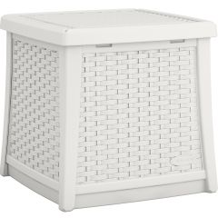Suncast® Elements® End Table with Storage - Ice Cube