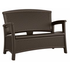 Suncast® Elements® Loveseat with Storage - Java