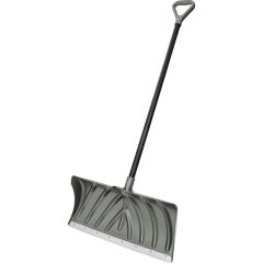 24" Steel Core® Pusher With Wear Strip