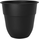 10 in. Basic Resin Planter - Black