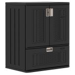 Single Drawer Base Cabinet - Black