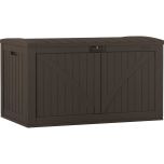 134 Gallon Extra Large Deck Box - Java