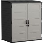 Extra Large Vertical Shed with Shelf