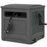 225 ft. Smart Tube® Hose Hideaway® with Brass Connections - Peppercorn