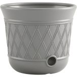 300 ft. Lattice Hose Pot - Dove Gray