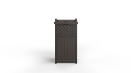 Wicker Trash Hideaway® - Java - Suncast® Corporation