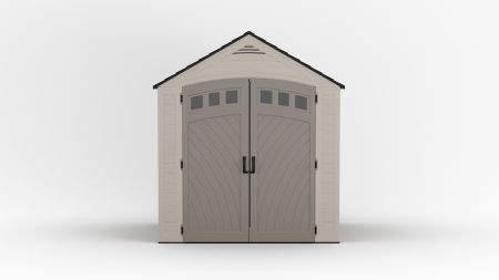 327 CU. FT. Vista™ 7 X 7 STORAGE SHED - Suncast® Corporation