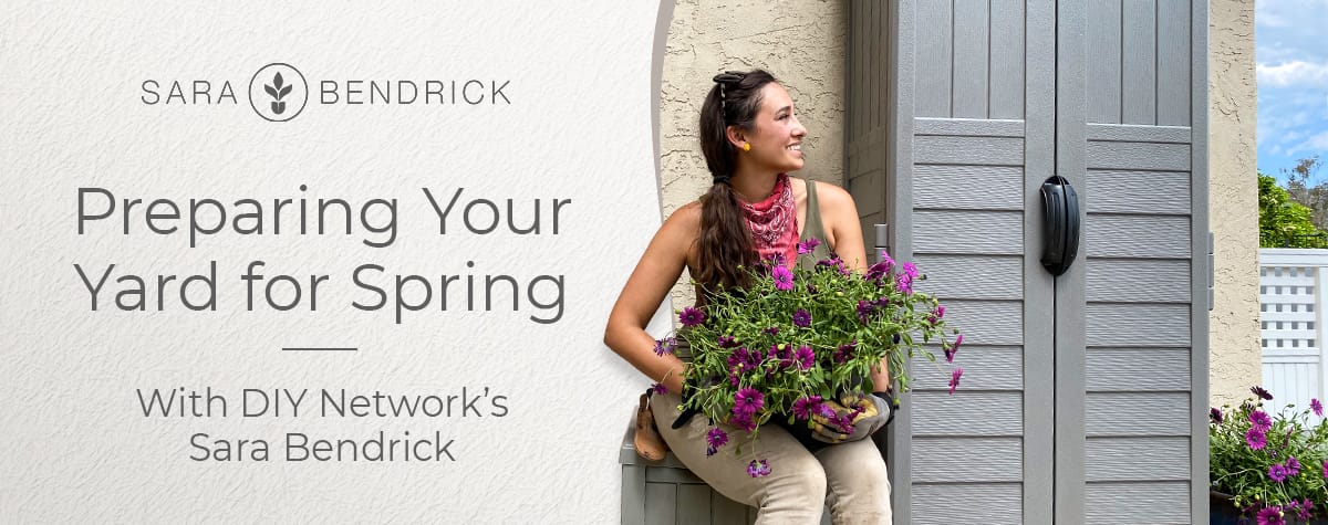 Sara Bendrick - Preparing your yard for spring